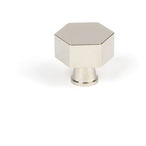 50516 • 32mm • Polished Nickel • From The Anvil Kahlo Cabinet Knob