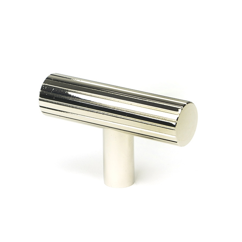 50582  50mm  Polished Nickel  From The Anvil Judd T-Bar Cabinet Knob