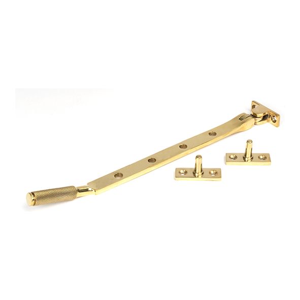 50616 • 292mm • Polished Brass • From The Anvil Brompton Stay