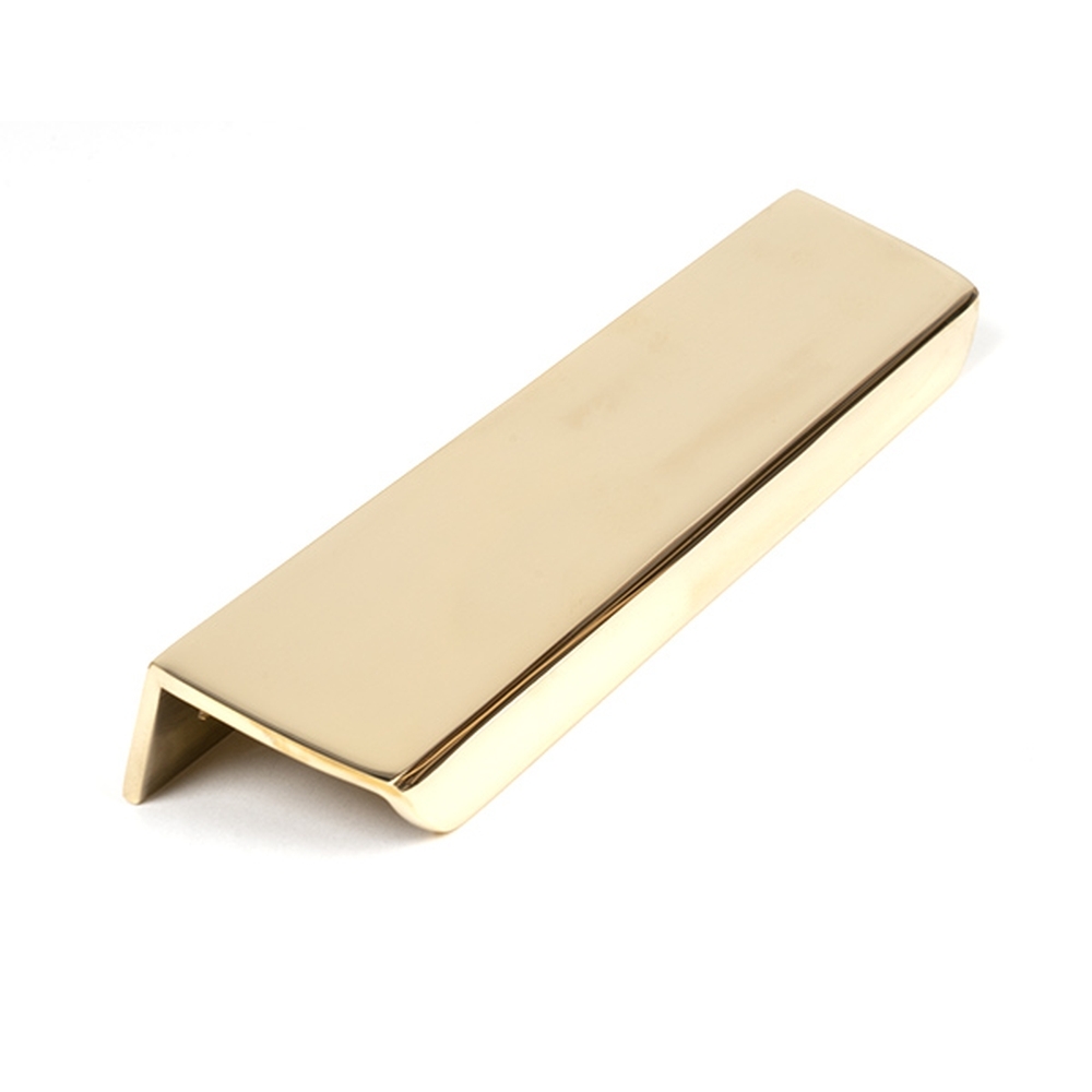 50679  200mm  Polished Brass  From The Anvil Moore Edge Pull