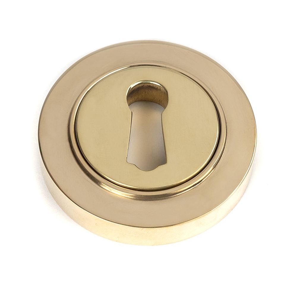 50746 • 53mm • Polished Brass • From The Anvil Round Escutcheon [Plain]