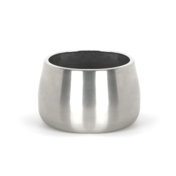 50758  142mm  Satin Marine SS [316]  From The Anvil Hepworth Plant Pot