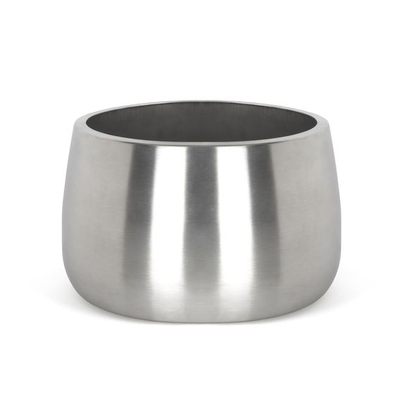 50760  318mm  Satin Marine SS [316]  From The Anvil Hepworth Plant Pot