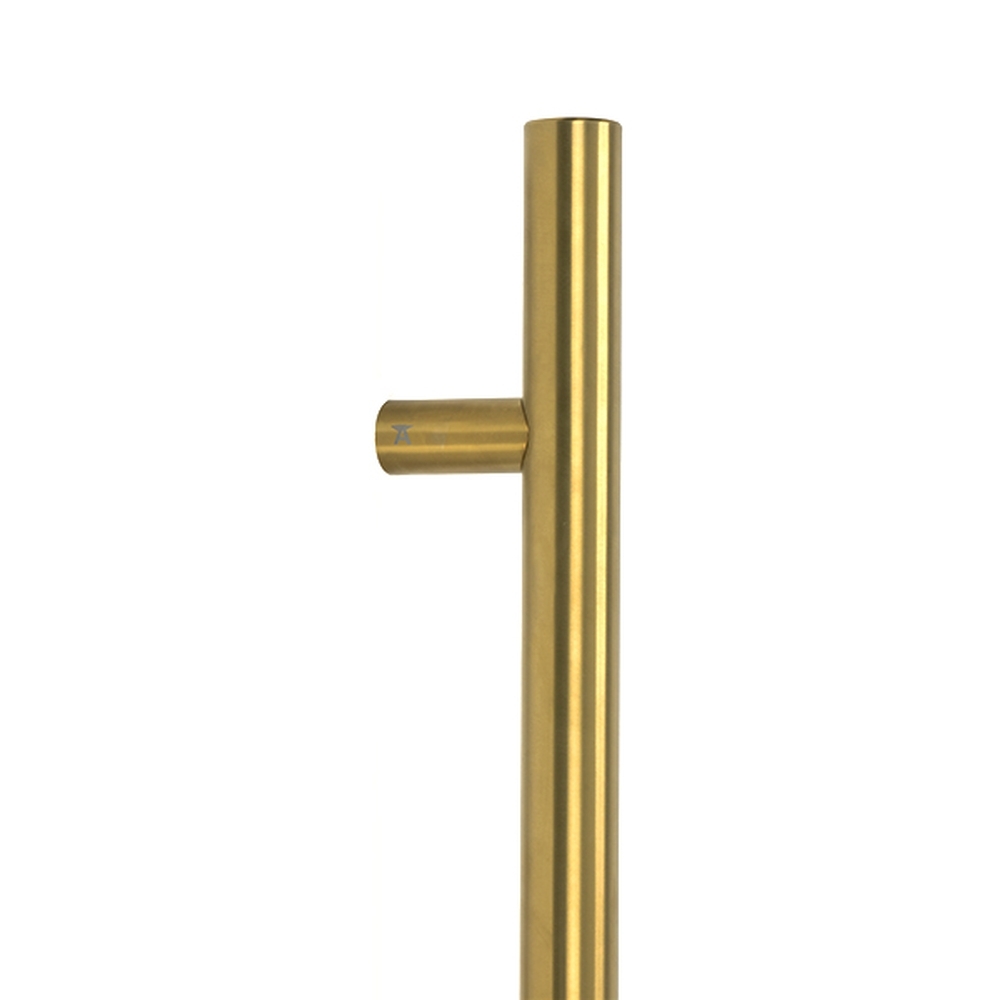 50801 • 600mm • Aged Brass [316] • From The Anvil T Bar Handle Bolt Fix 32mm