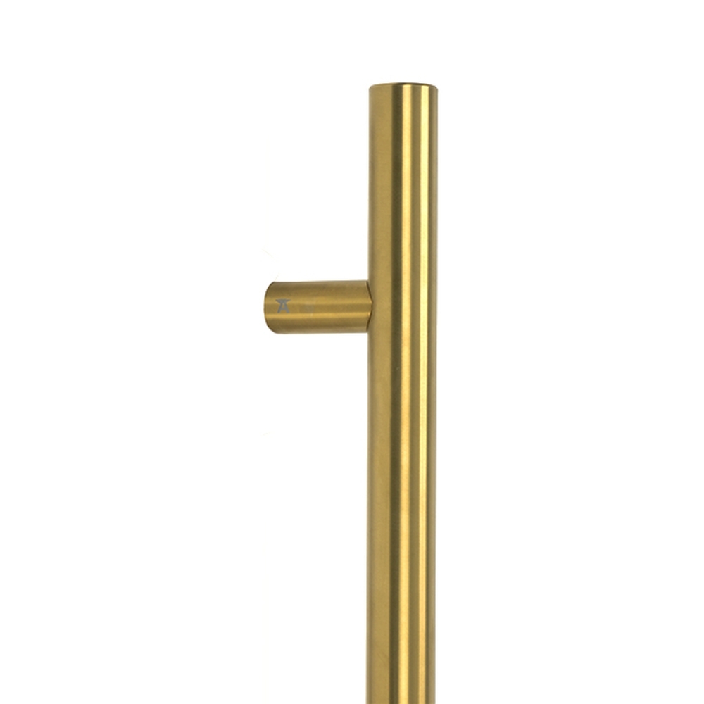 50804 • 900mm • Aged Brass [316] • From The Anvil T Bar Handle Bolt Fix 32mm