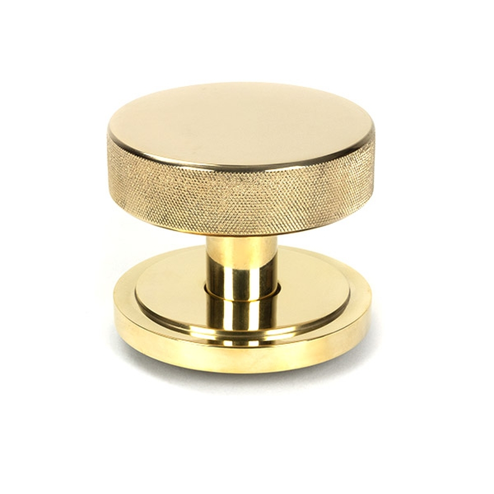 50827  90mm  Polished Brass  From The Anvil Brompton Centre Door Knob