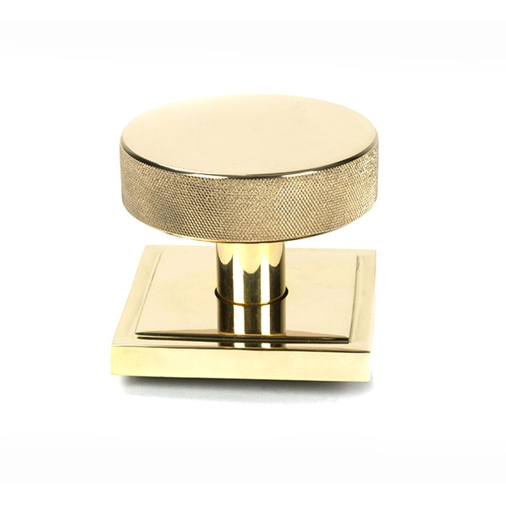 50829  90mm  Polished Brass  From The Anvil Brompton Centre Door Knob