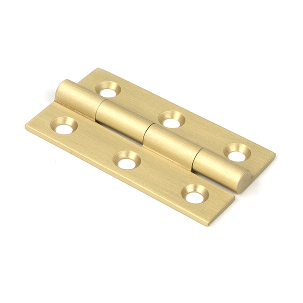 50915 • 50 x 28mm • Satin Brass • From The Anvil Butt Hinge [pair]