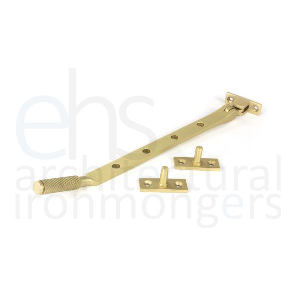 50922  292mm  Satin Brass  From The Anvil Brompton Casement Stay