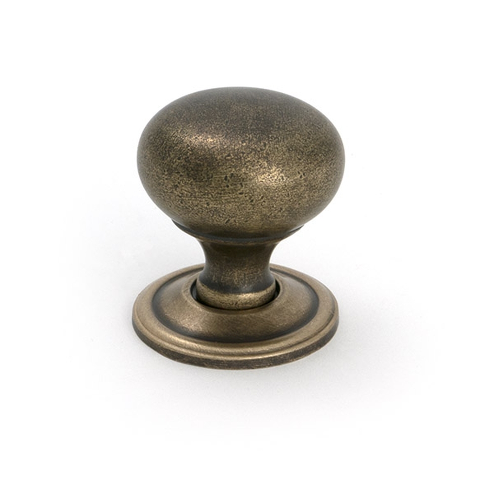 50954 • 32mm • Burnished Brass • From The Anvil Mushroom Cabinet Knob