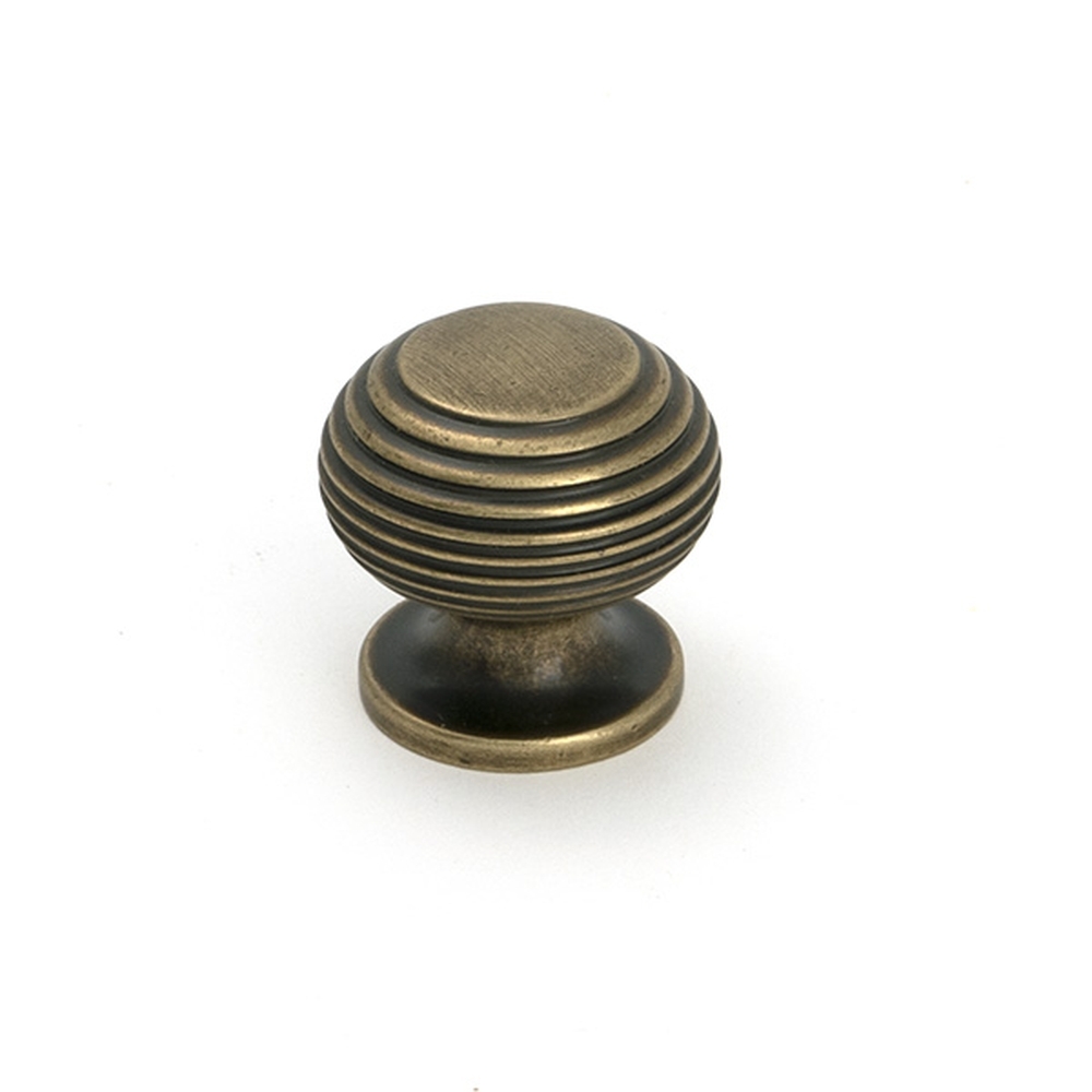 50956 • 30mm • Burnished Brass • From The Anvil Beehive Cabinet Knob