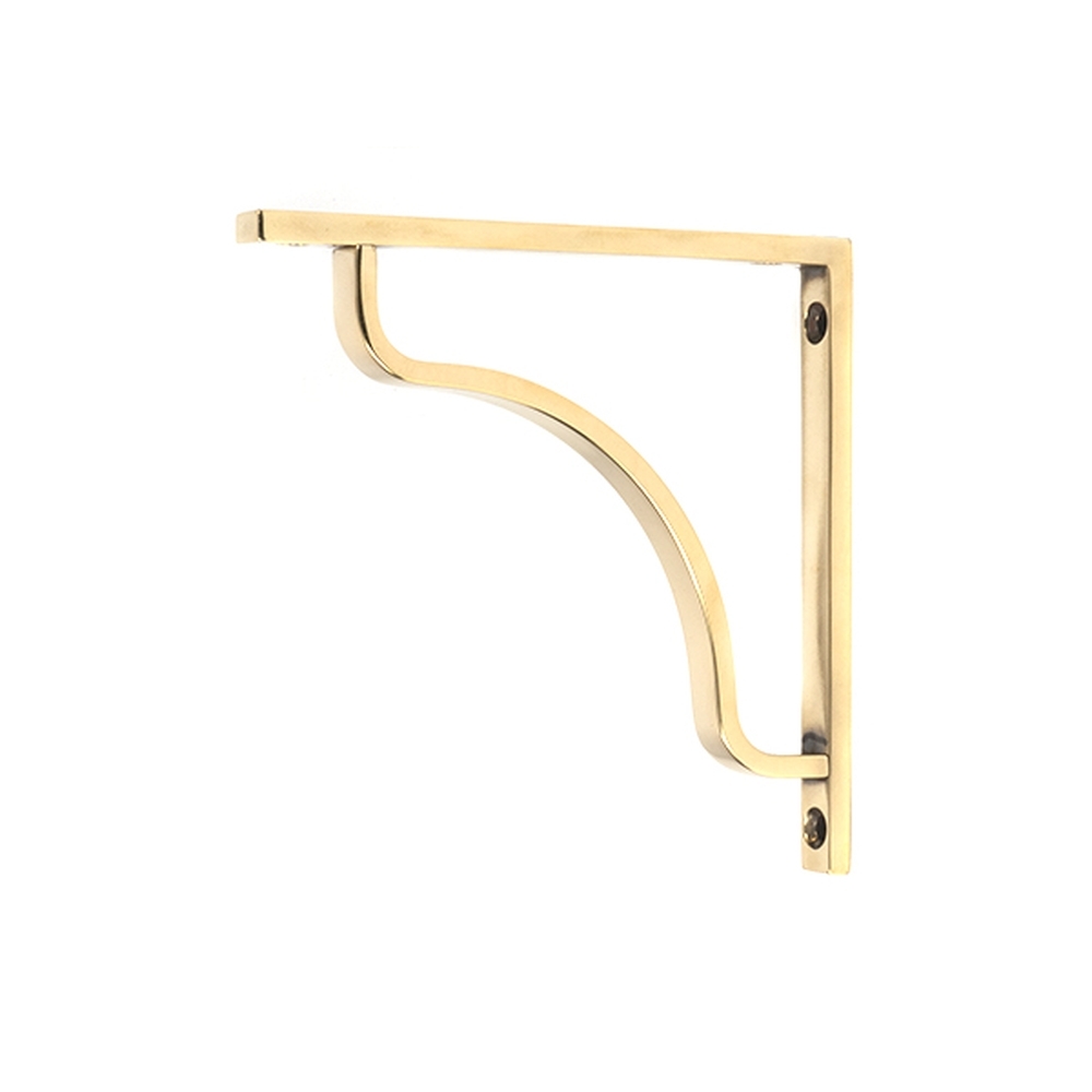 51086 • 150mm • Aged Brass • From The Anvil Abingdon Shelf Bracket