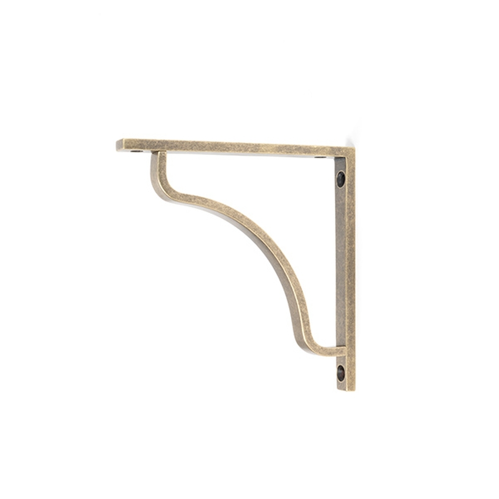 51088 • 150 x 150mm • Burnished Brass • From The Anvil Abingdon Shelf Bracket