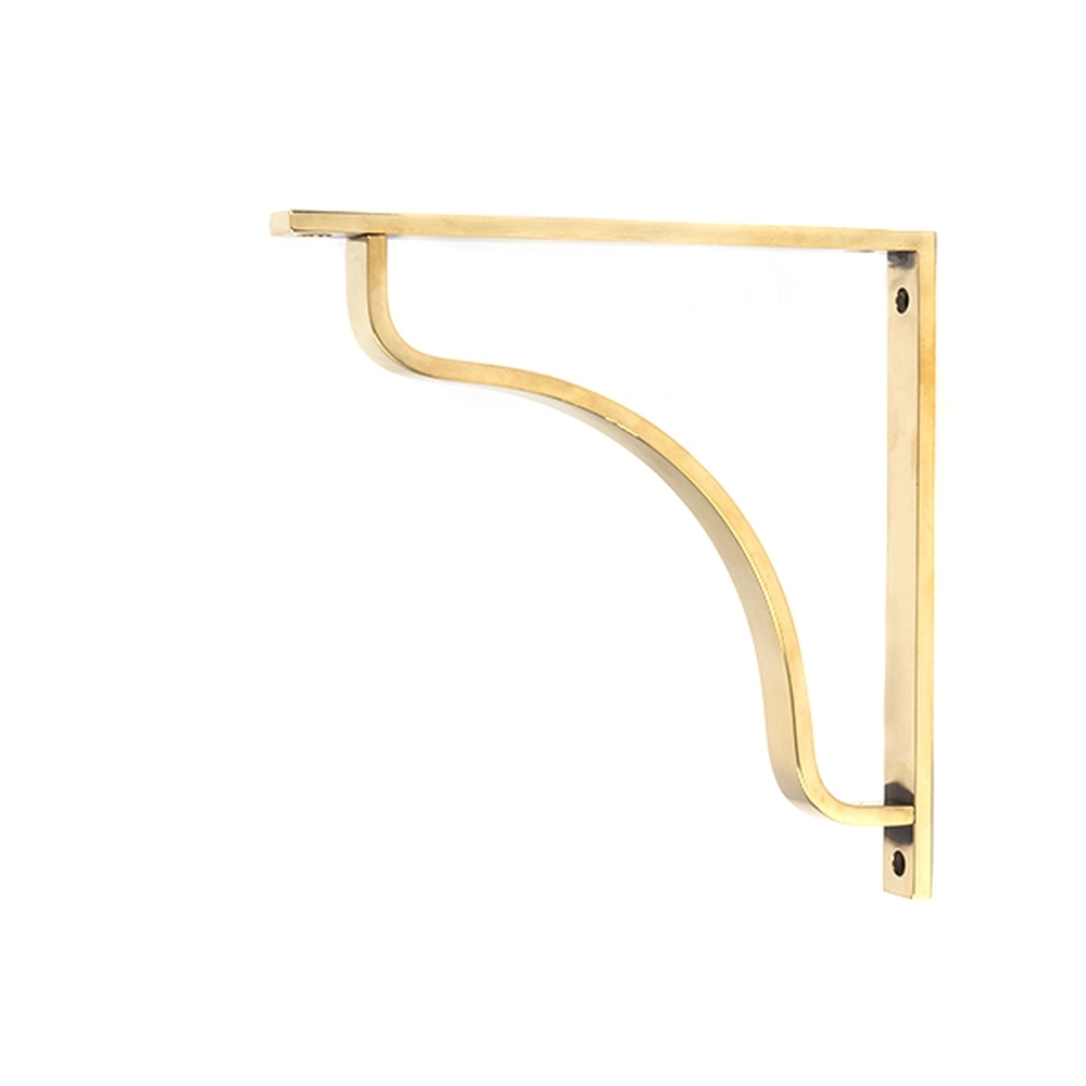 51096 • 200mm • Aged Brass • From The Anvil Abingdon Shelf Bracket