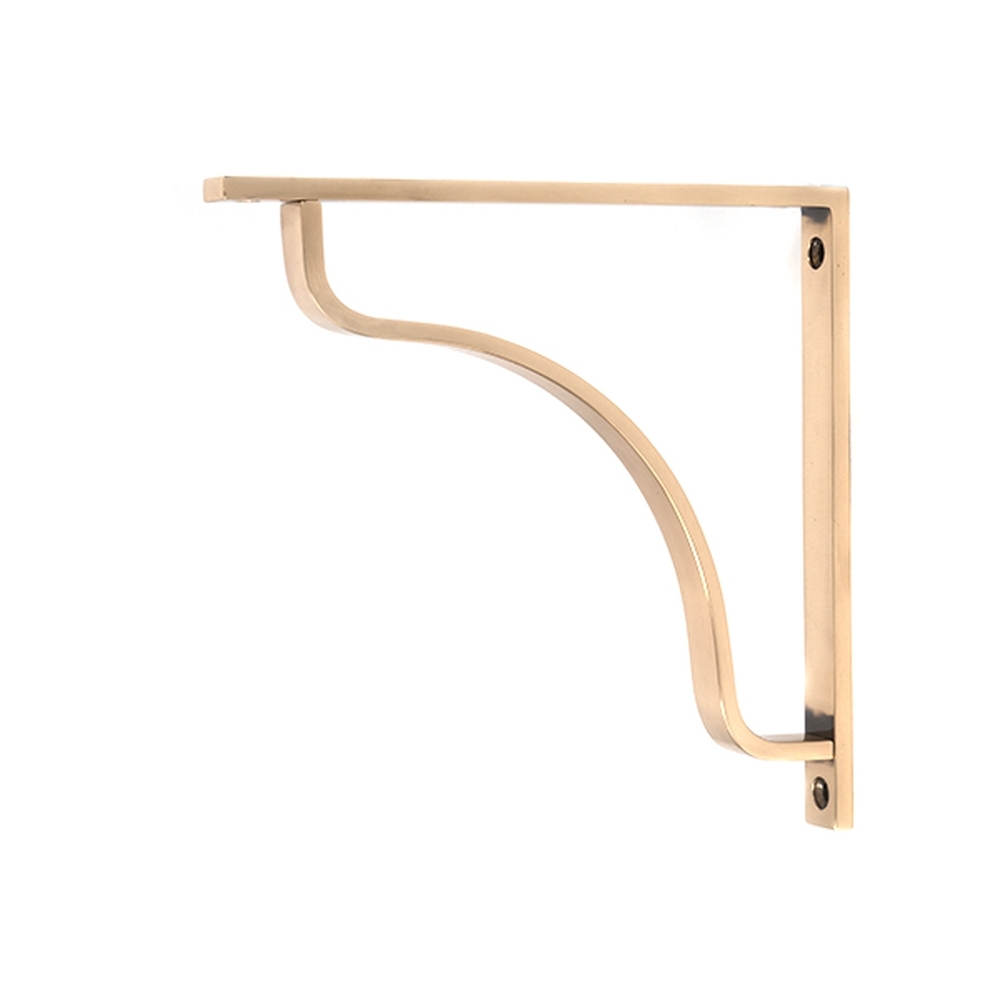 51103 • 200mm • Polished Bronze • From The Anvil Abingdon Shelf Bracket