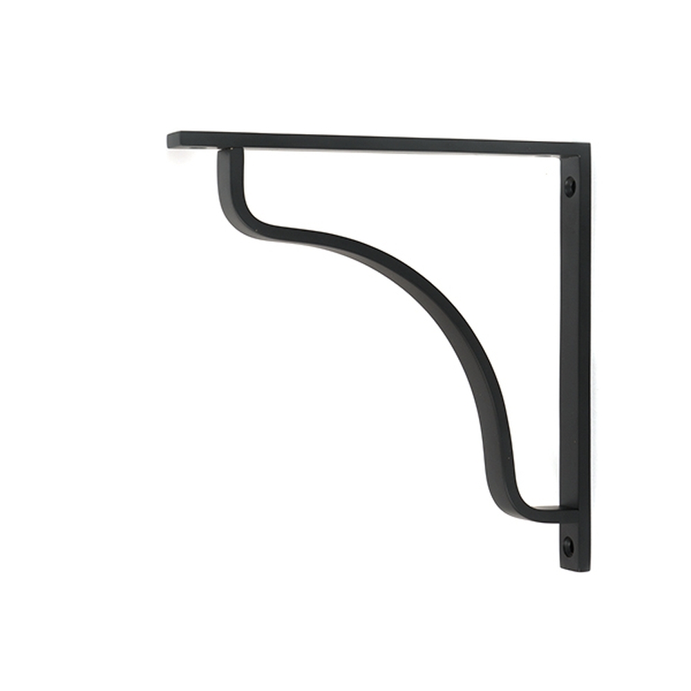 51104 • 200mm • Matt Black • From The Anvil Abingdon Shelf Bracket