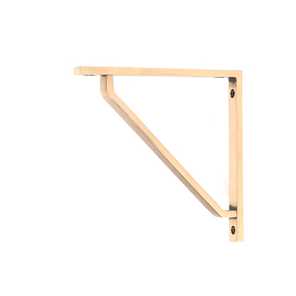 51113 • 150mm • Polished Bronze • From The Anvil Barton Shelf Bracket