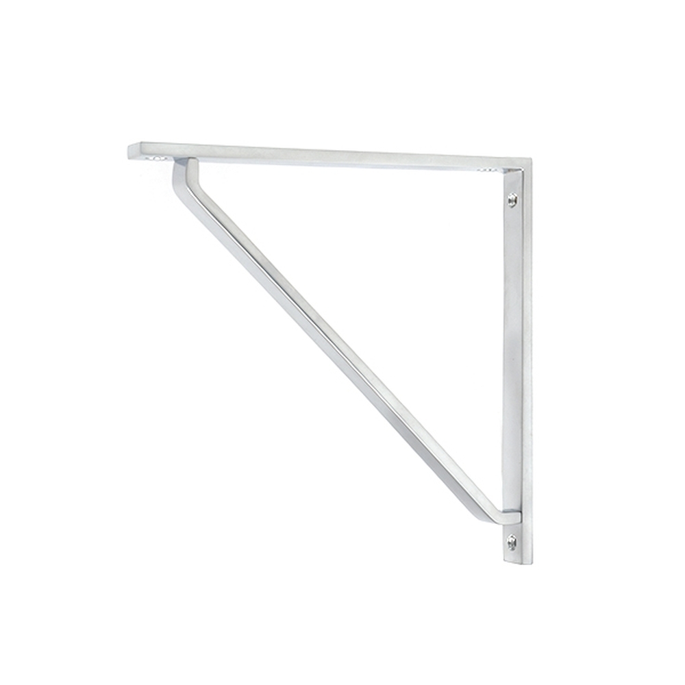 51120 • 200mm • Satin Chrome • From The Anvil Barton Shelf Bracket