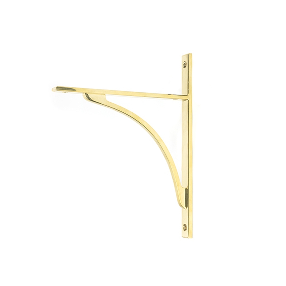 51125 • 260mm • Polished Brass • From The Anvil Apperley Shelf Bracket