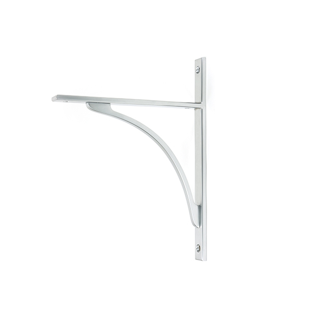 51130 • 260mm • Satin Chrome • From The Anvil Apperley Shelf Bracket