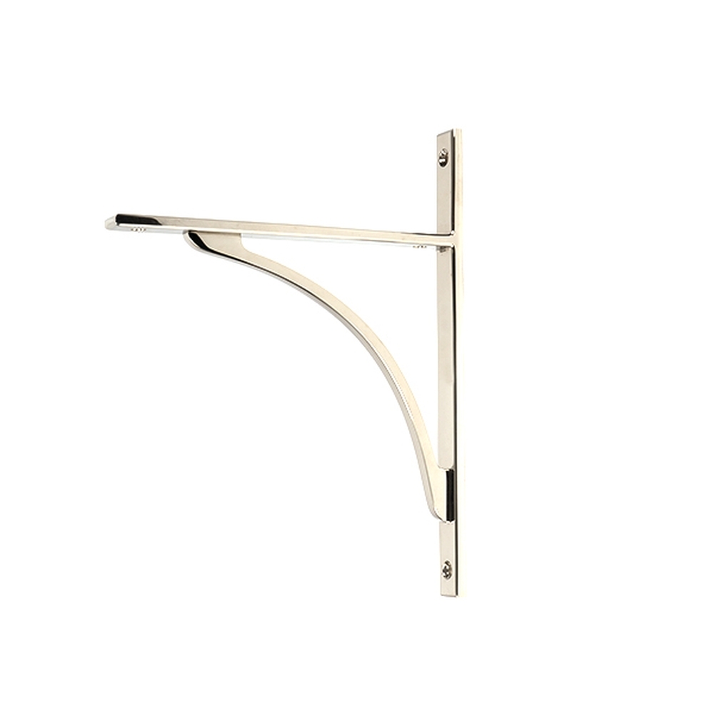 51131 • 260mm • Polished Nickel • From The Anvil Apperley Shelf Bracket