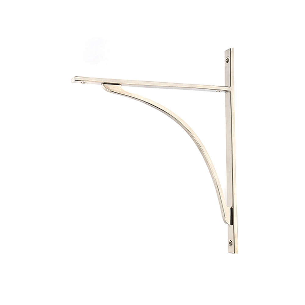 51141 • 314mm • Polished Nickel • From The Anvil Apperley Shelf Bracket