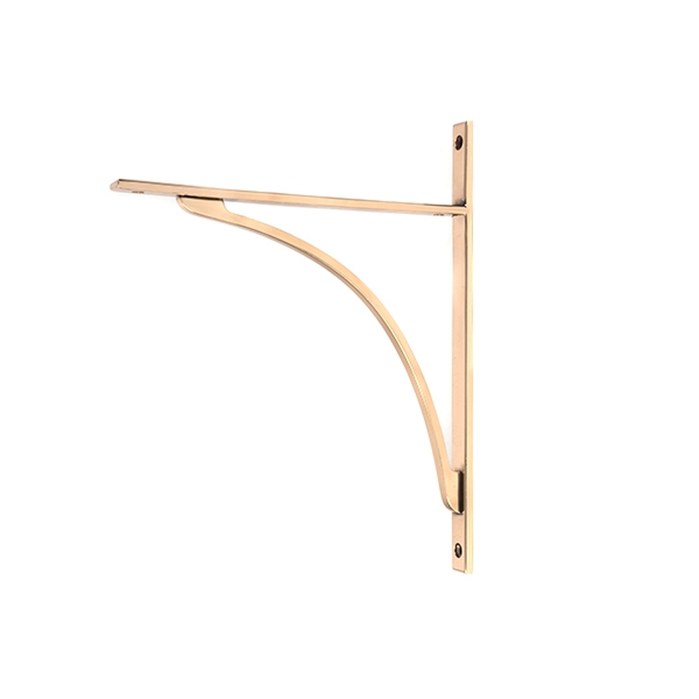 51143 • 314mm • Polished Bronze • From The Anvil Apperley Shelf Bracket