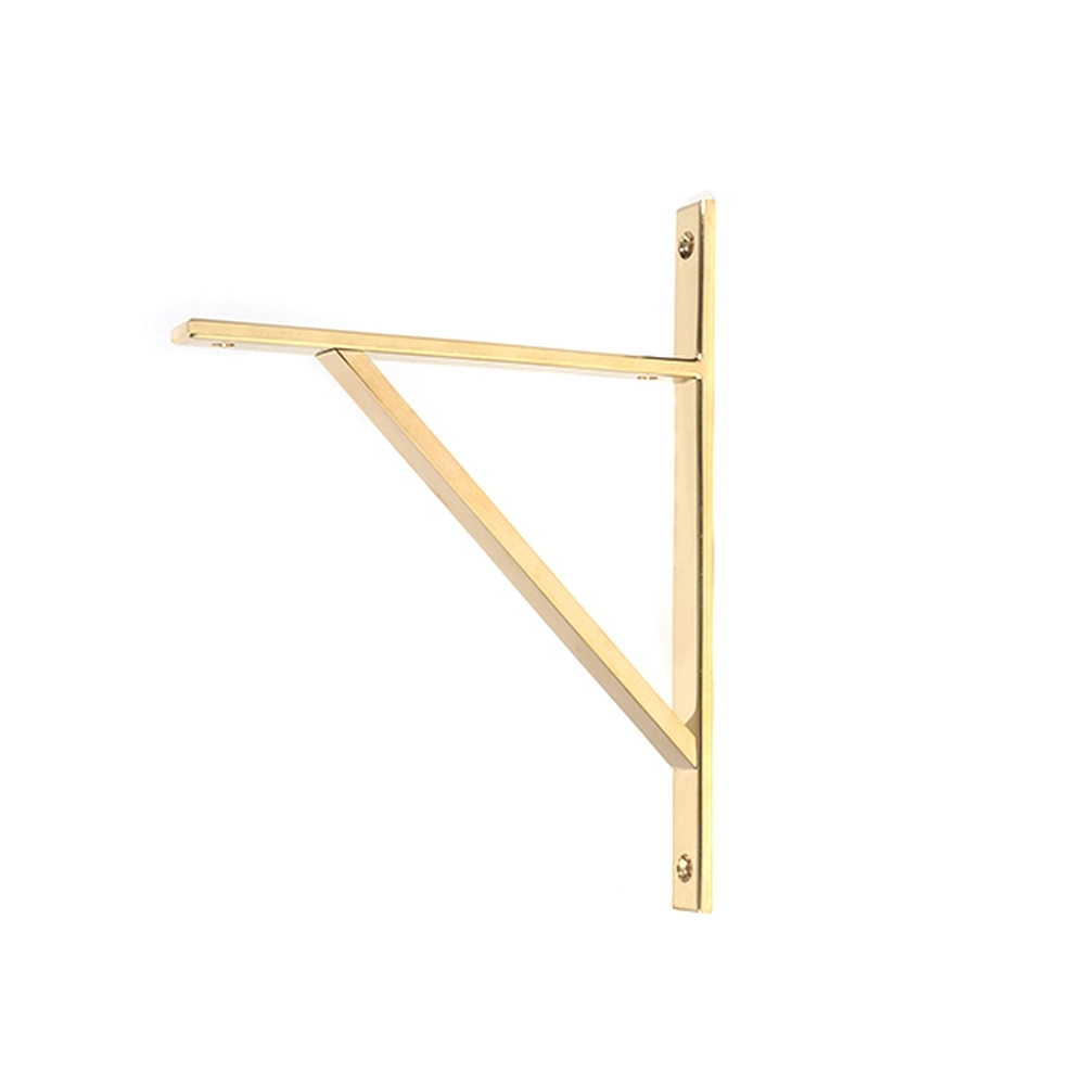 51145 • 260mm • Polished Brass • From The Anvil Chalfont Shelf Bracket