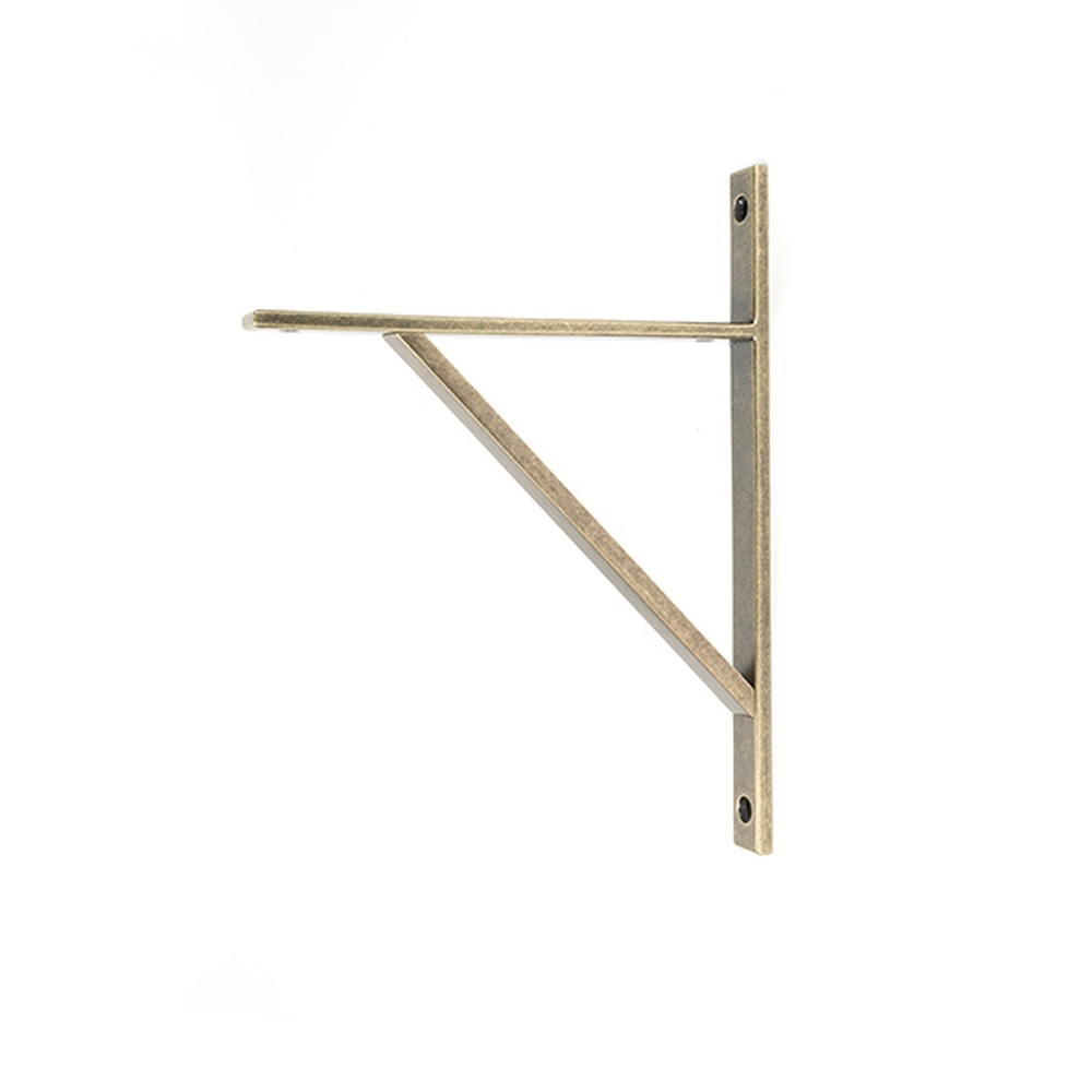 51148 • 260 x 200mm • Burnished Brass • From The Anvil Chalfont Shelf Bracket