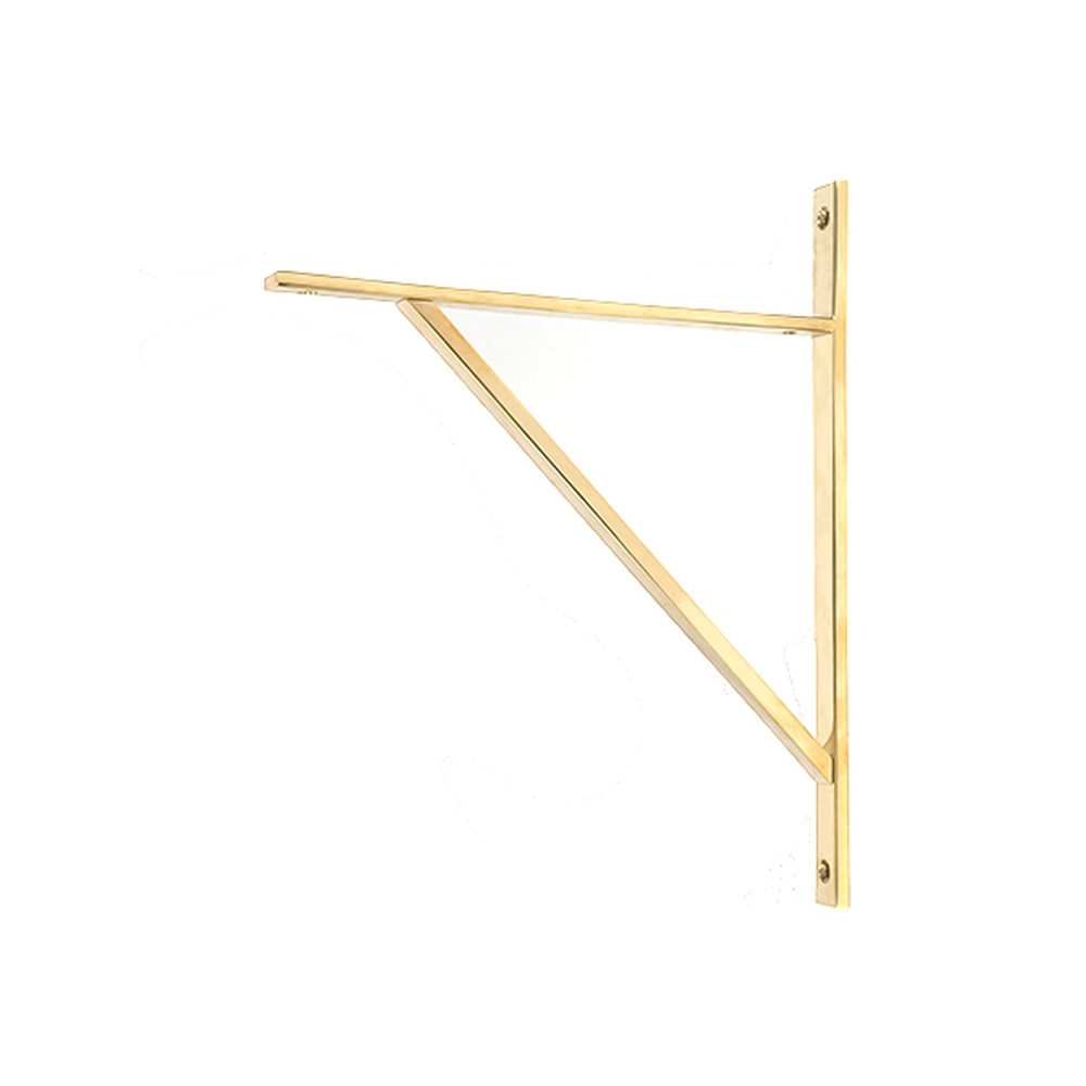 51155 • 314mm • Polished Brass • From The Anvil Chalfont Shelf Bracket