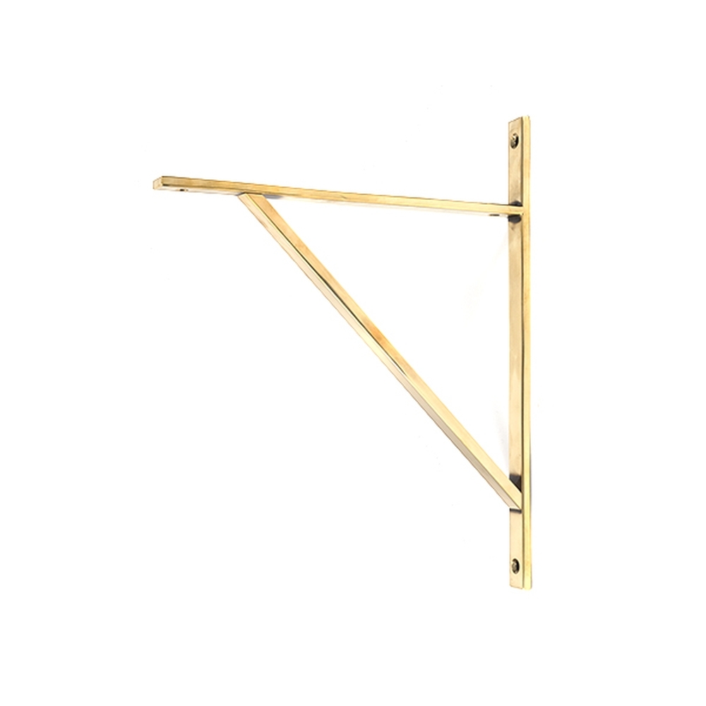 51156 • 314mm • Aged Brass • From The Anvil Chalfont Shelf Bracket