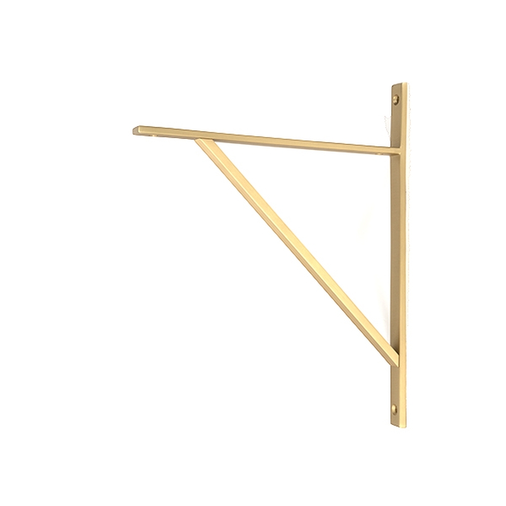 51157 • 314mm • Satin Brass • From The Anvil Chalfont Shelf Bracket