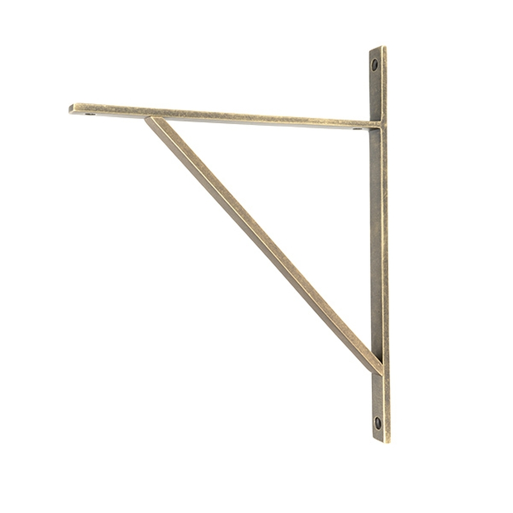 51158 • 314 x 250mm • Burnished Brass • From The Anvil Chalfont Shelf Bracket