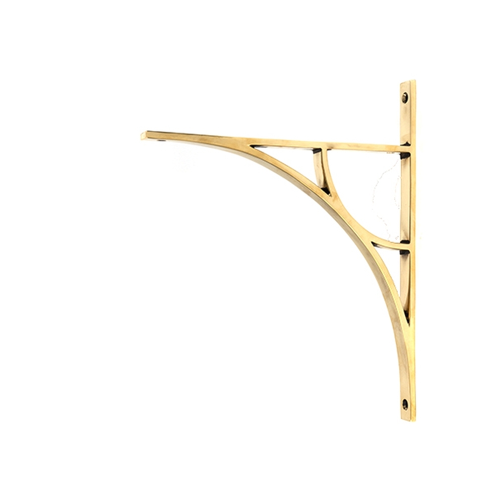 51176 • 314mm • Aged Brass • From The Anvil Tyne Shelf Bracket