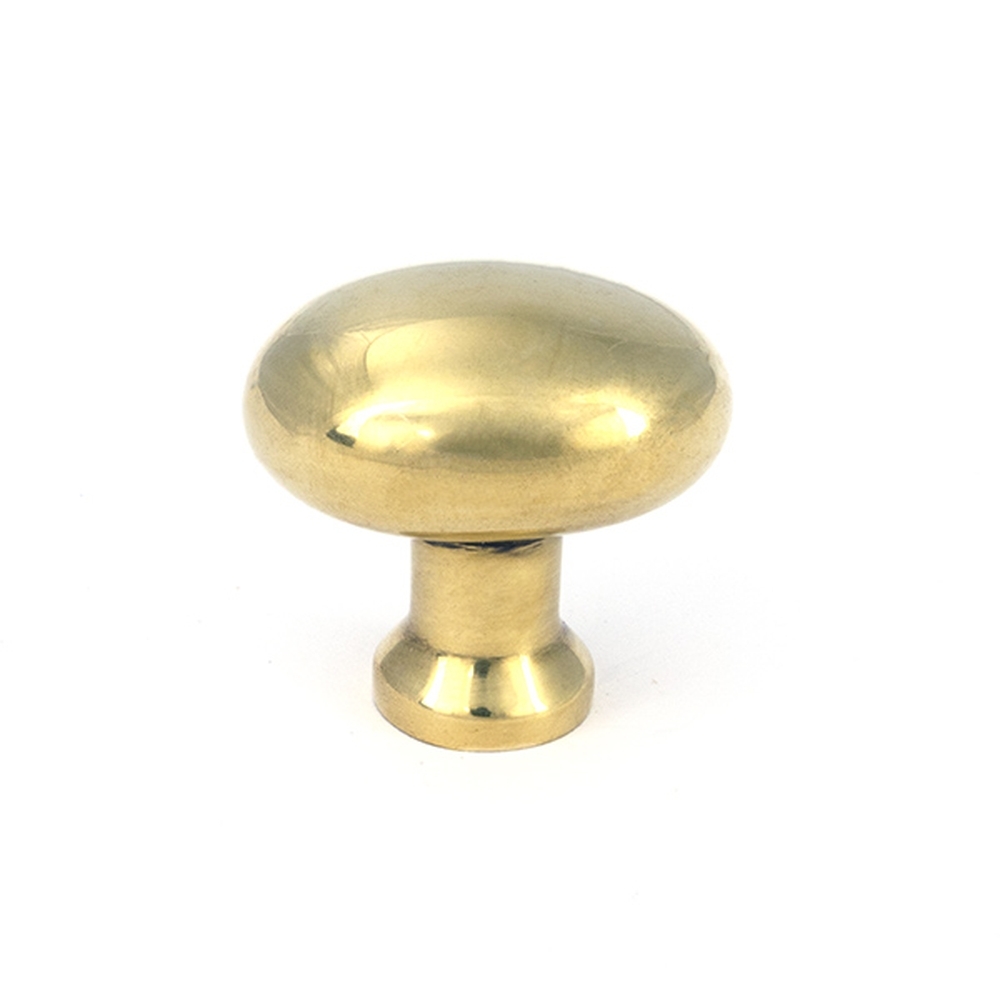 51227 • 32 x 26mm • Aged Brass • From The Anvil Moore Cabinet Knob