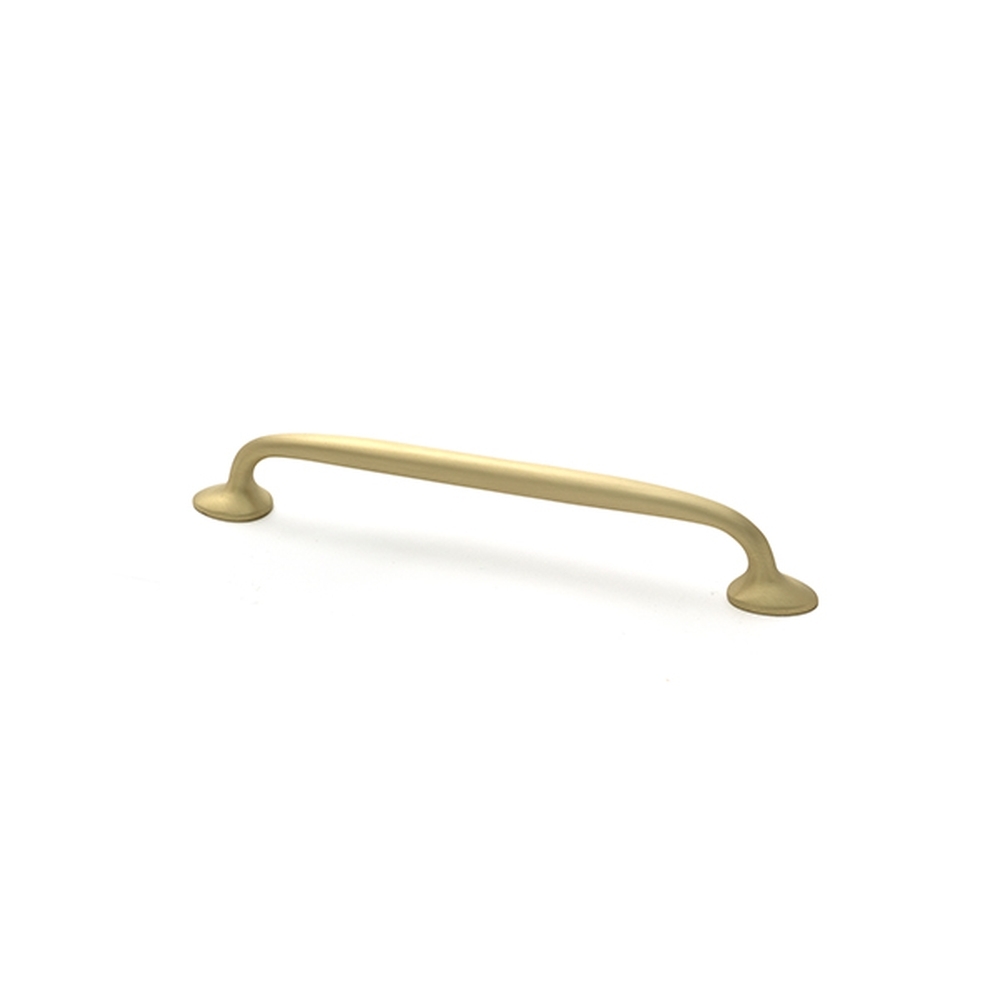 51260  192mm  Satin Brass  From The Anvil Moore Pull Handle