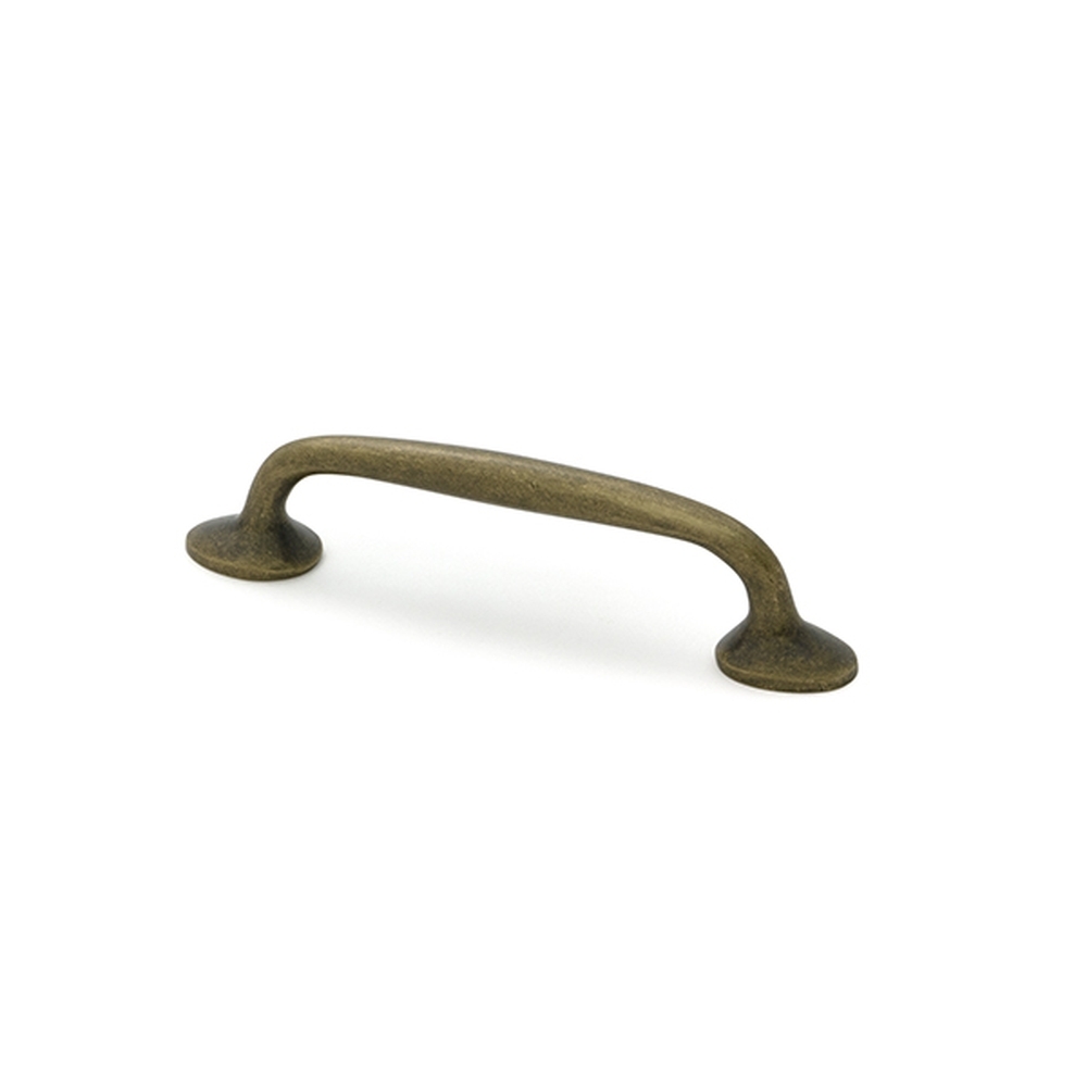 51262  128mm  Burnished Brass  From The Anvil Moore Pull Handle