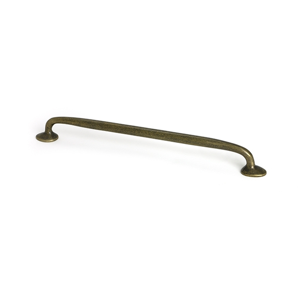 51264  256mm  Burnished Brass  From The Anvil Moore Pull Handle