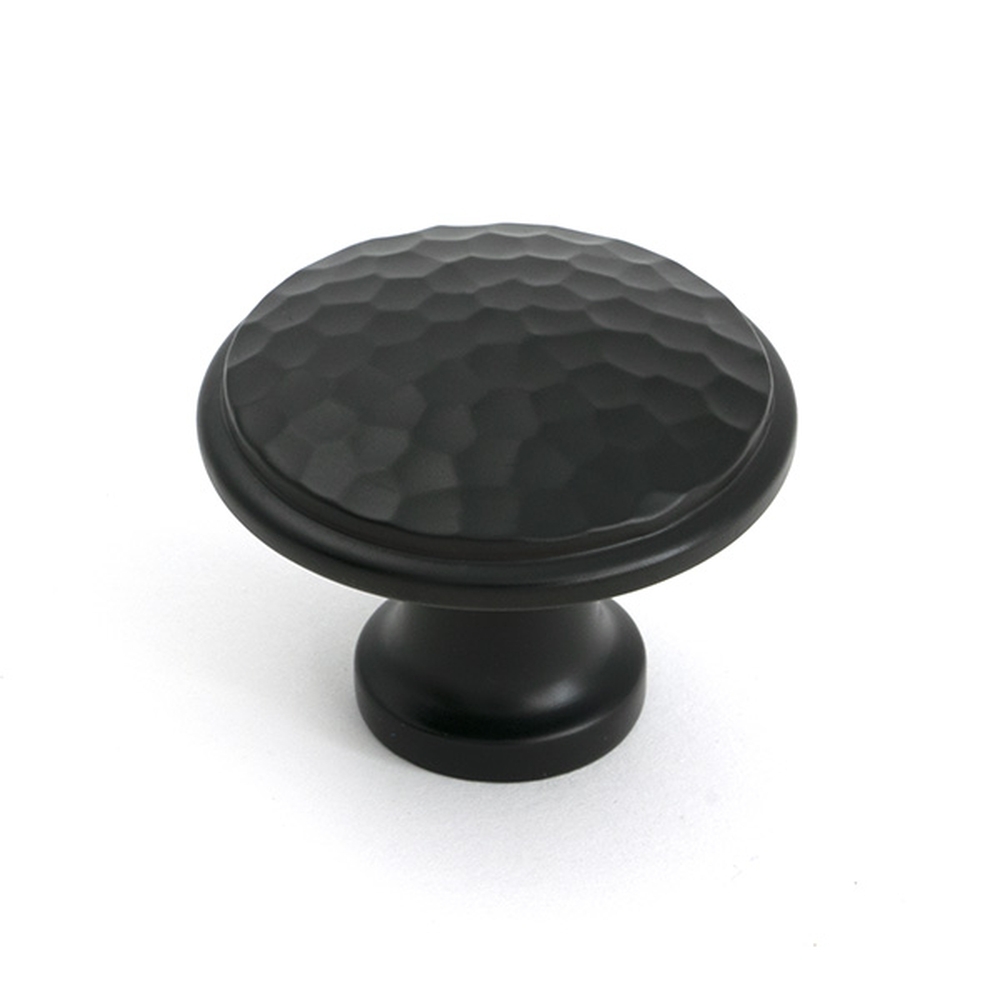 51294 • 40mm • Aged Bronze • From The Anvil Hammered Cabinet Knob