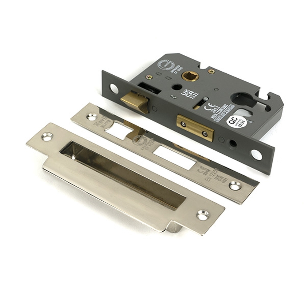 51378 • 66mm [45mm] • Polished Nickel • From The Anvil Euro Profile Sash Lock