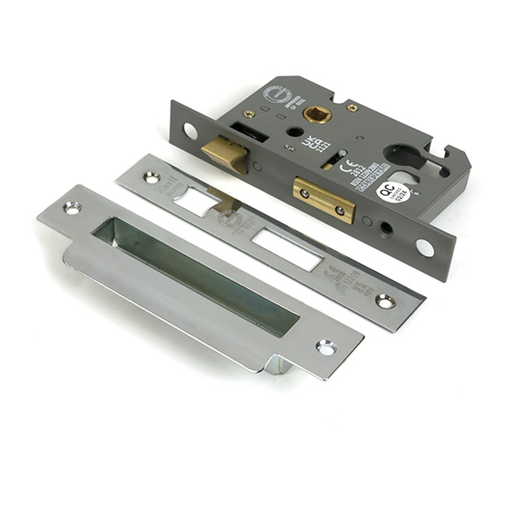 51379 • 66mm [45mm] • Polished Chrome • From The Anvil Euro Profile Sash Lock