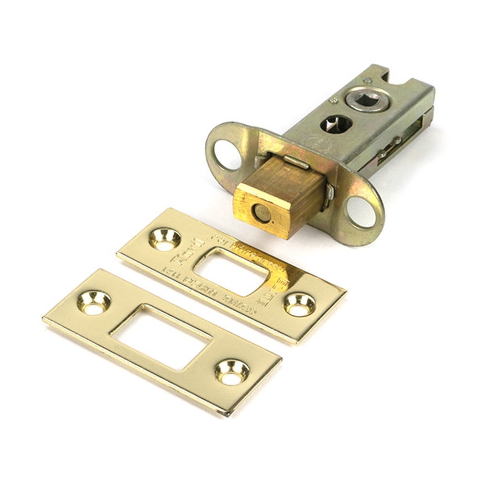 51477 • 66mm [45mm] • Polished Brass • From The Anvil Heavy Duty Tubular Deadbolt