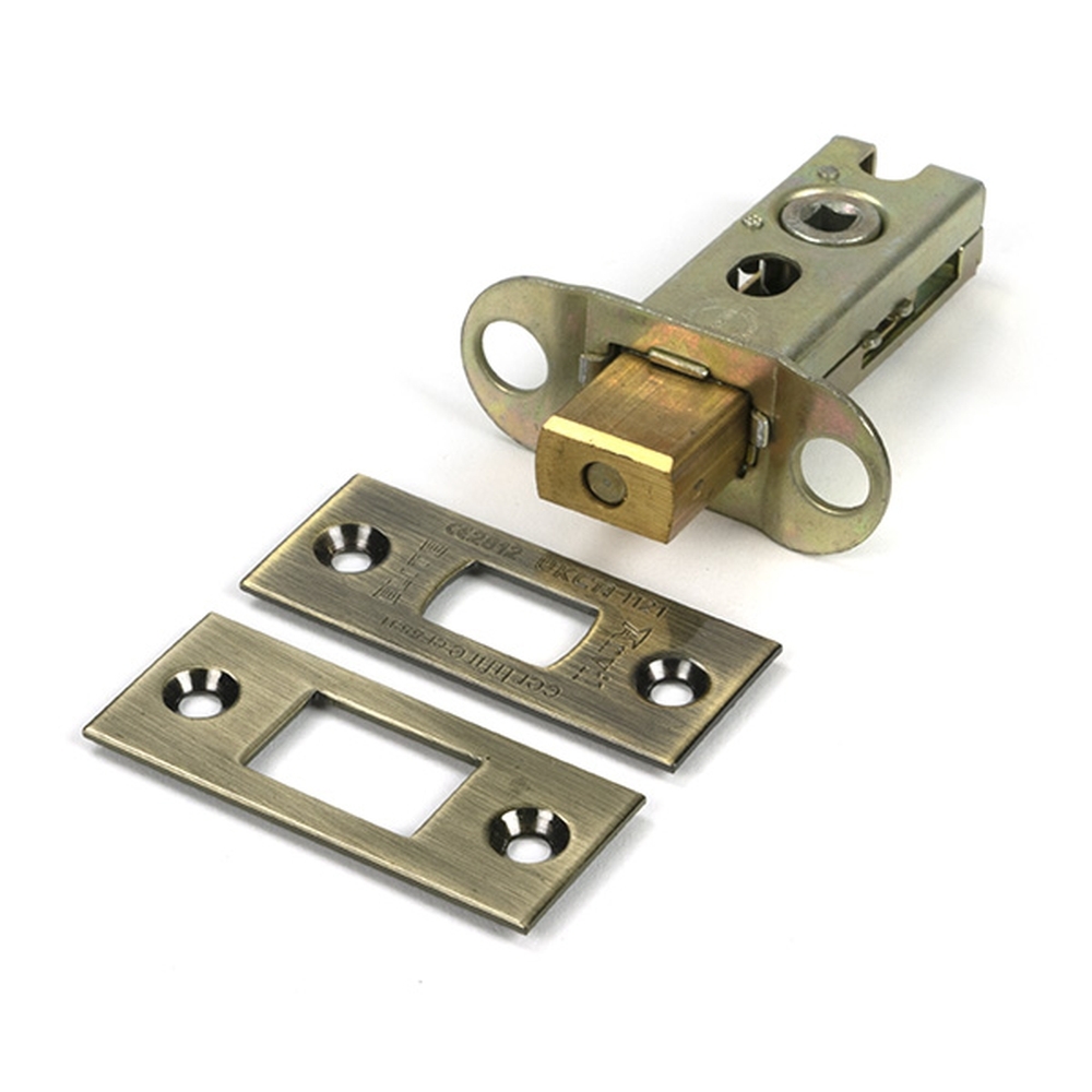 51478 • 66mm [45mm] • Aged Brass • From The Anvil Heavy Duty Tubular Deadbolt