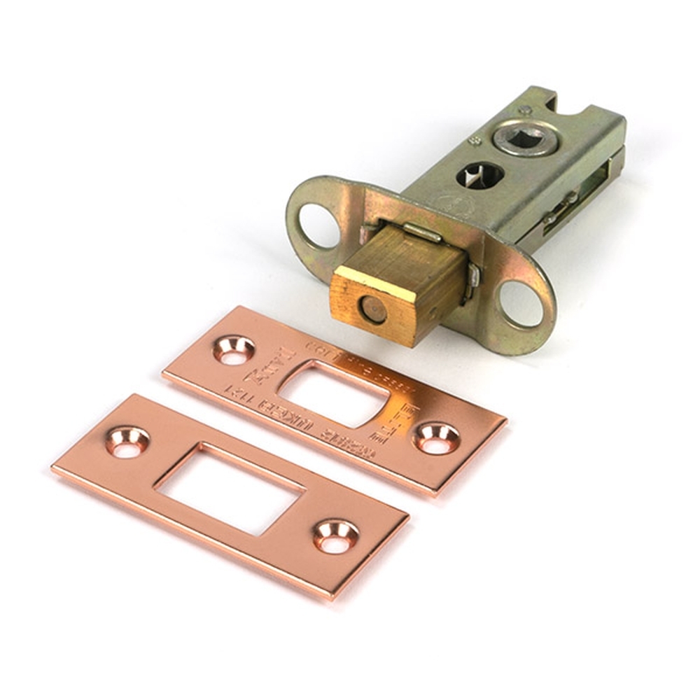 51484 • 66mm [45mm] • Polished Bronze • From The Anvil Heavy Duty Tubular Deadbolt