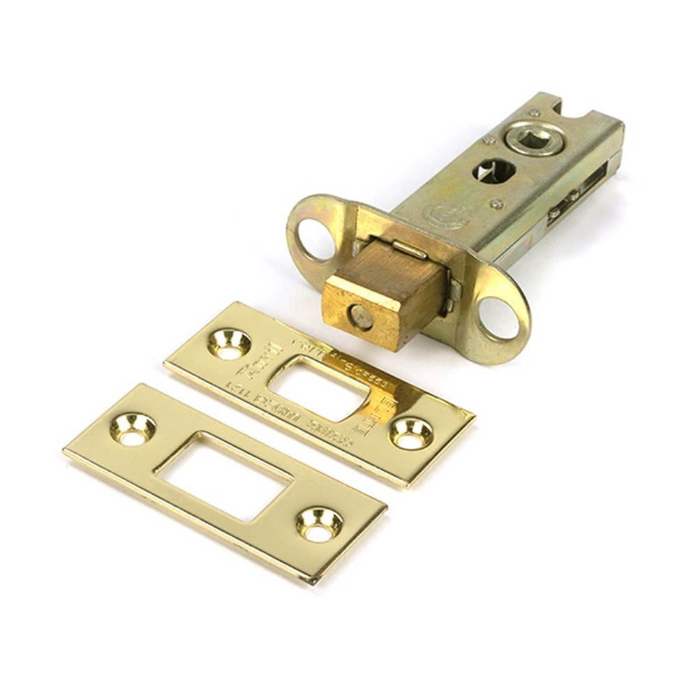 51487 • 78mm [57mm] • Polished Brass • From The Anvil Heavy Duty Tubular Deadbolt