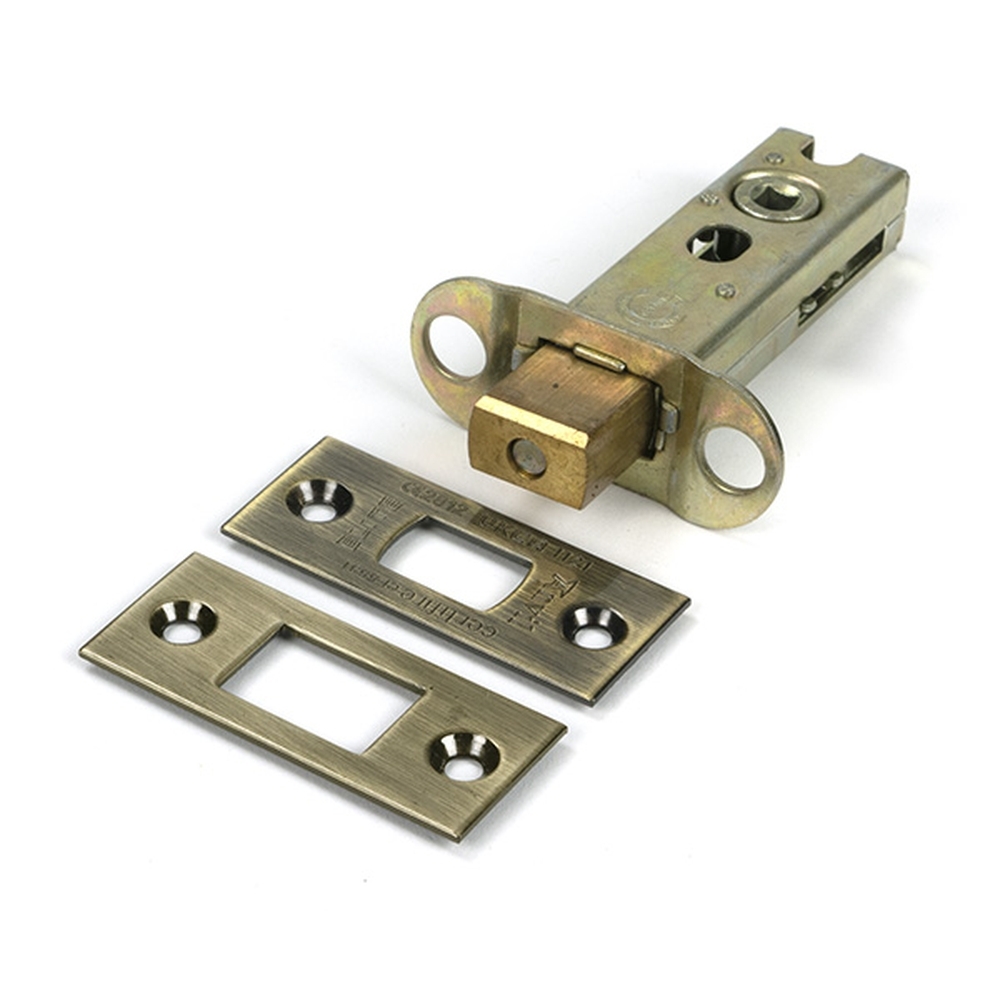 51488 • 78mm [57mm] • Aged Brass • From The Anvil Heavy Duty Tubular Deadbolt