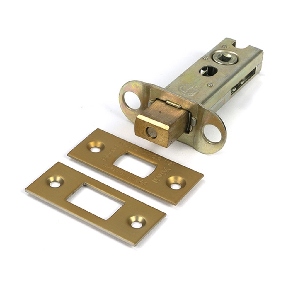 51489 • 78mm [57mm] • Satin Brass • From The Anvil Heavy Duty Tubular Deadbolt