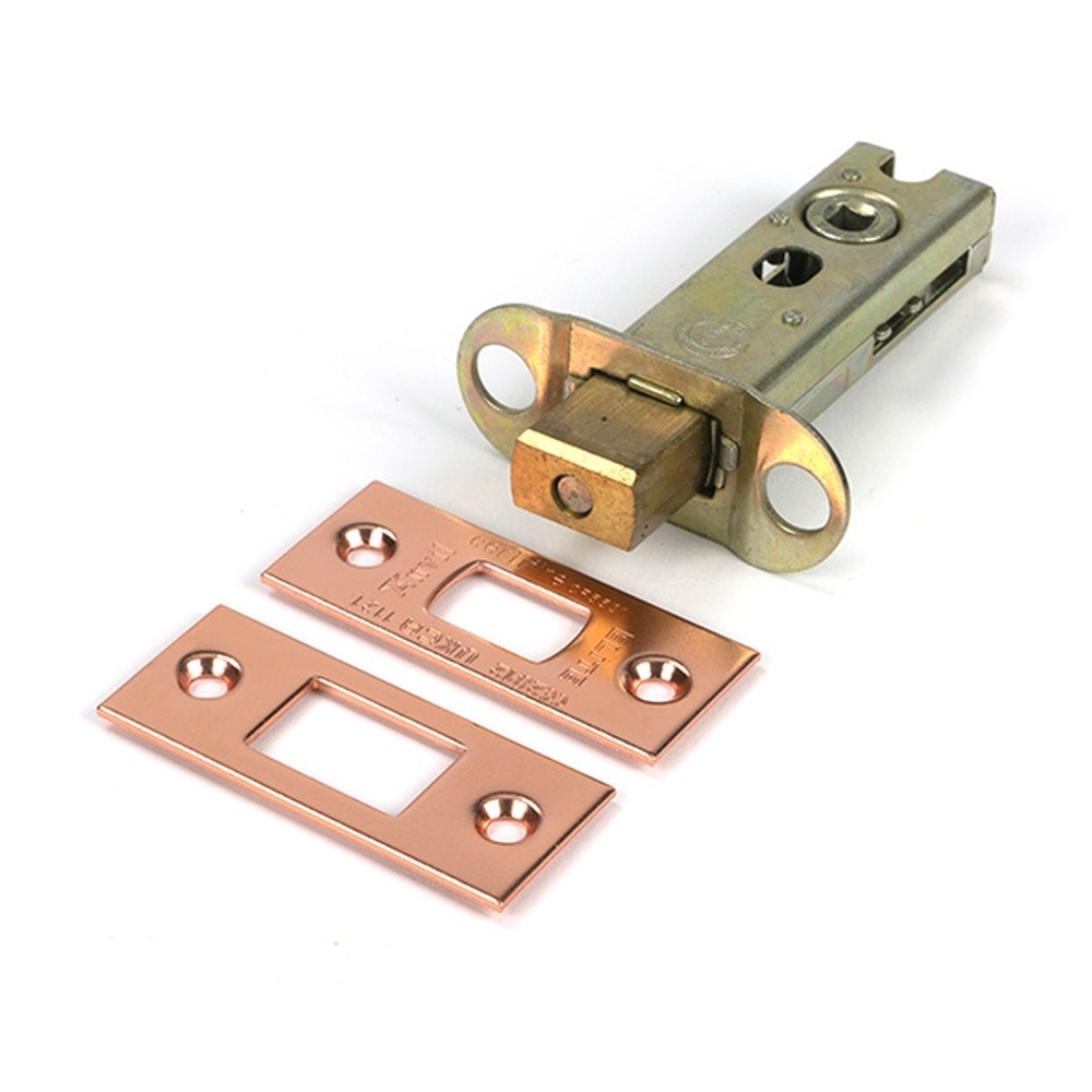 51494 • 78mm [57mm] • Polished Bronze • From The Anvil Heavy Duty Tubular Deadbolt