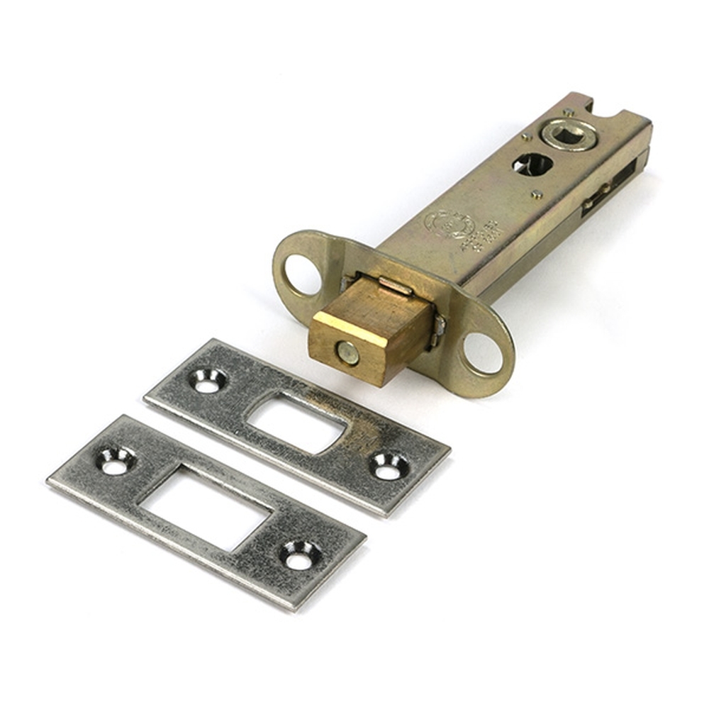 51496 • 104mm [82mm] • Pewter • From The Anvil Heavy Duty Tubular Deadbolt