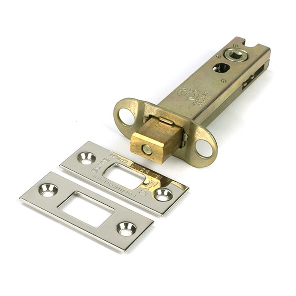 51700 • 104mm [82mm] • Polished Nickel • From The Anvil Heavy Duty Tubular Deadbolt